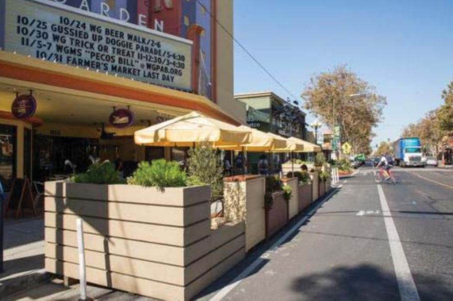 Garden Theatre parklet