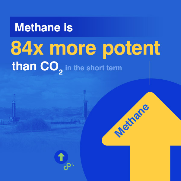 Image - Methane more potent than CO 2, from Environmental Defense Fund