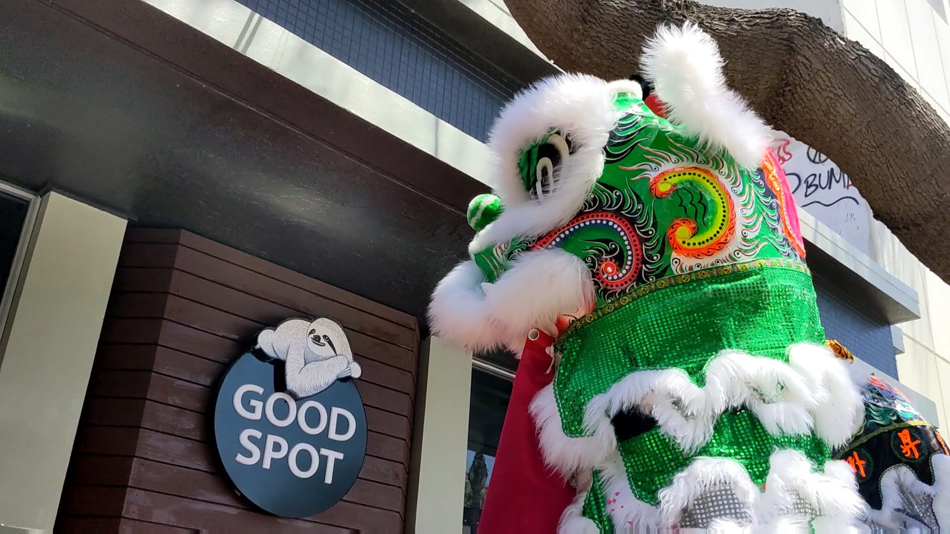 GoodSpot lion dancer